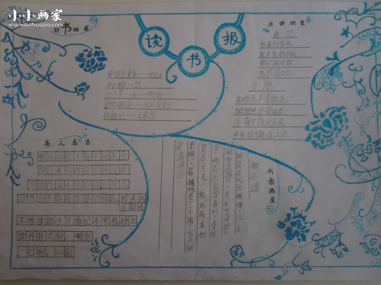 优秀的我爱读书手抄报图片- www.chuantongba.top