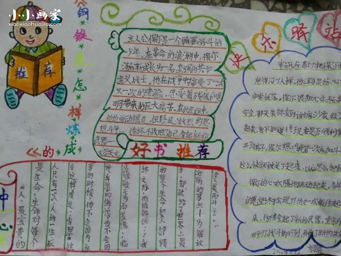 小学生好书推荐手抄报图片- www.chuantongba.top