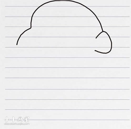 彩色蜡笔小新简笔画画法图片步骤- www.chuantongba.top