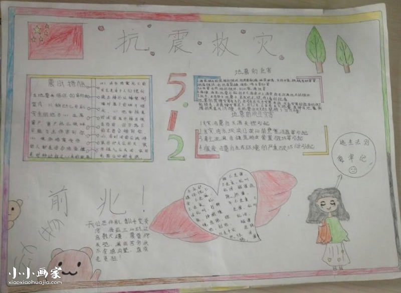 小学生防震减灾日手抄报图片- www.chuantongba.top