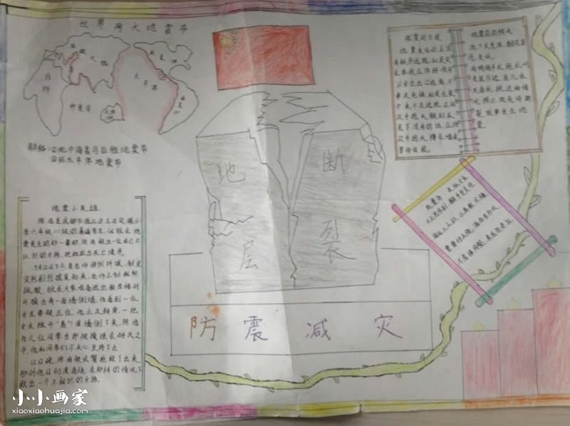 小学生防震减灾日手抄报图片- www.chuantongba.top