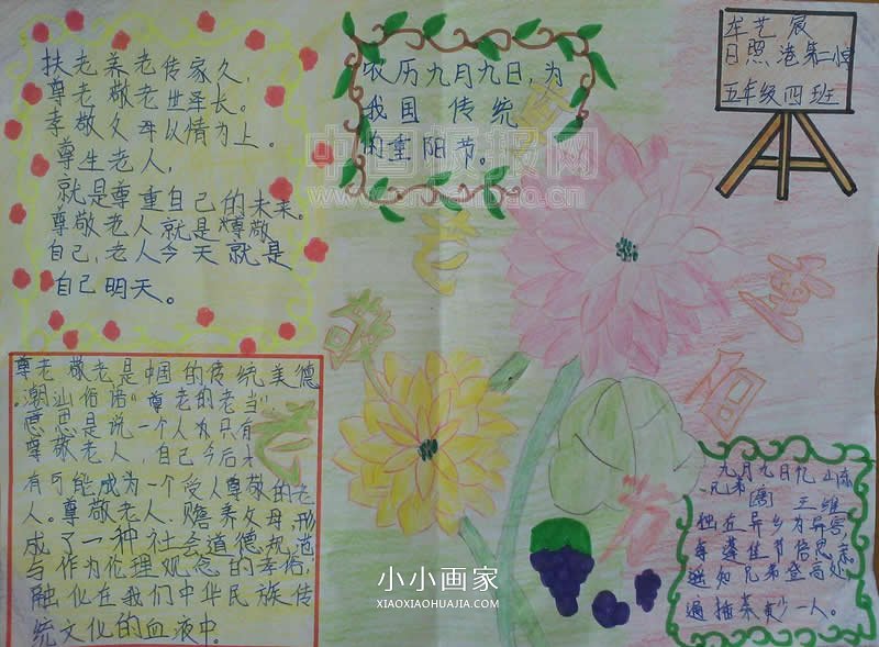 小学五年级关于重阳节的手抄报图片- www.chuantongba.top