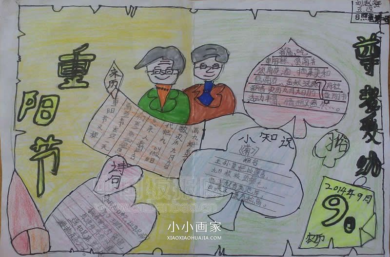 小学五年级关于重阳节的手抄报图片- www.chuantongba.top
