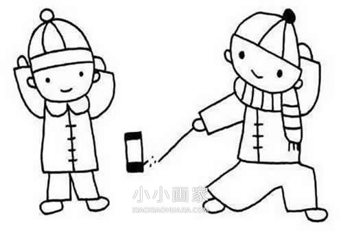迎新年简笔画画法图片步骤- www.chuantongba.top