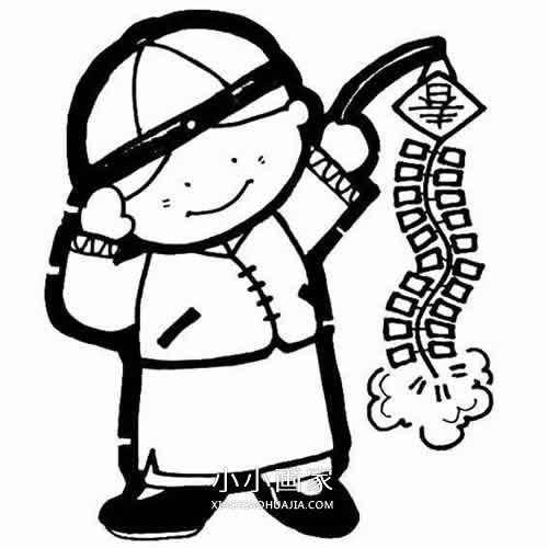 迎新年简笔画画法图片步骤- www.chuantongba.top