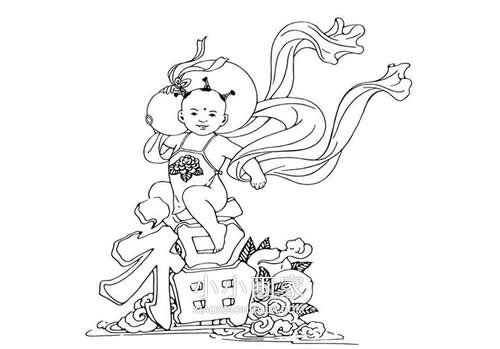 迎新年简笔画画法图片步骤- www.chuantongba.top