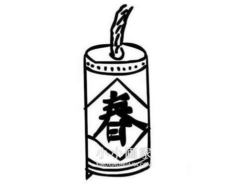 迎新年简笔画画法图片步骤- www.chuantongba.top