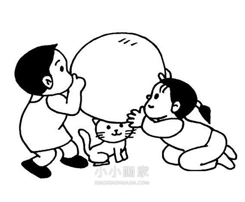 喜迎新年简笔画画法图片步骤- www.chuantongba.top