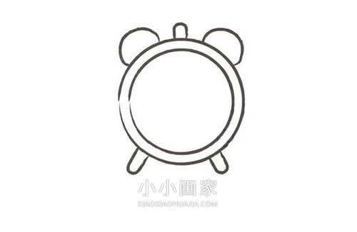 闹钟响了简笔画画法图片步骤- www.chuantongba.top