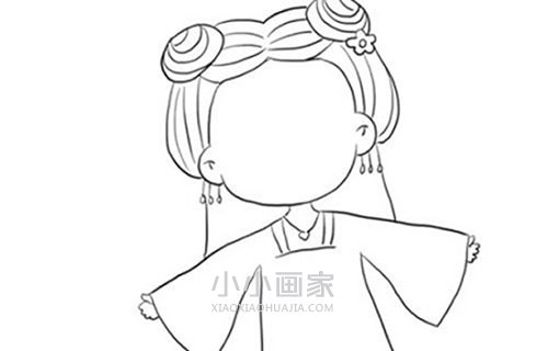 花千骨简笔画画法图片步骤- www.chuantongba.top