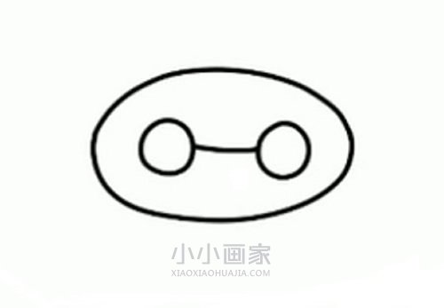 打招呼的大白简笔画画法图片步骤- www.chuantongba.top