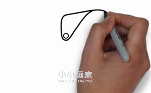 简单风车简笔画画法图片步骤- www.chuantongba.top