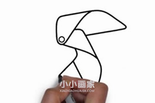 简单风车简笔画画法图片步骤- www.chuantongba.top