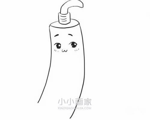 卡通牙膏牙刷简笔画画法图片步骤- www.chuantongba.top