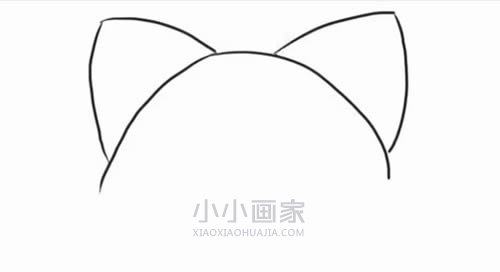 卡通小狐狸简笔画画法图片步骤- www.chuantongba.top