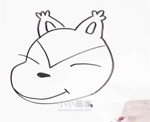 可爱松鼠宝宝简笔画画法图片步骤- www.chuantongba.top