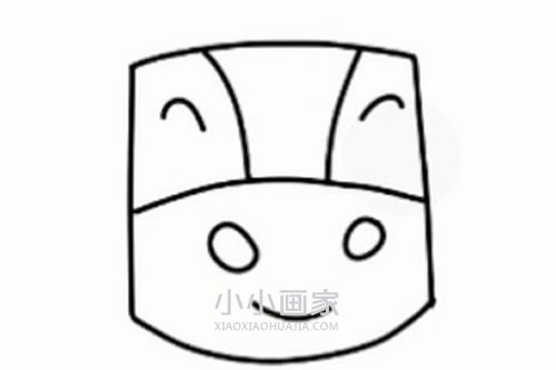彩色卡通大公牛简笔画画法图片步骤- www.chuantongba.top
