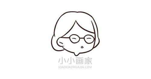 教师节女老师简笔画画法图片步骤- www.chuantongba.top