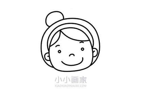 拿锅铲的妈妈简笔画画法图片步骤- www.chuantongba.top