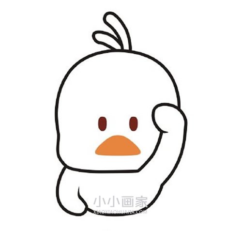 社会鸭简笔画画法图片步骤- www.chuantongba.top