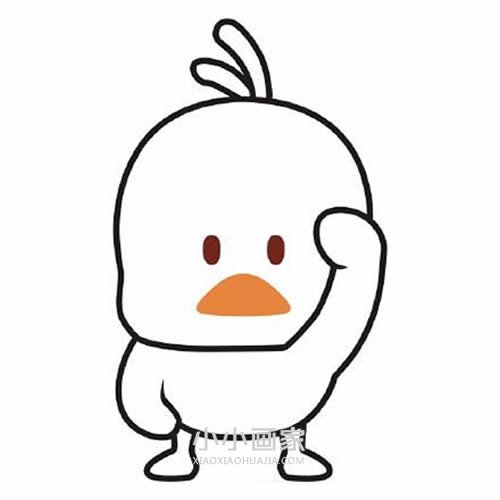 社会鸭简笔画画法图片步骤- www.chuantongba.top