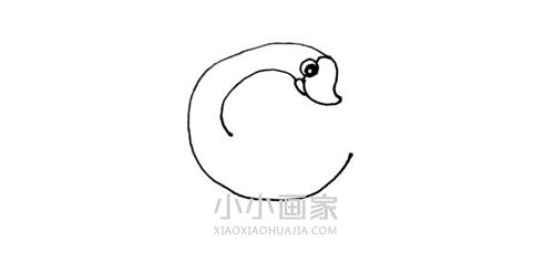 创意鹅的简笔画画法图片步骤- www.chuantongba.top
