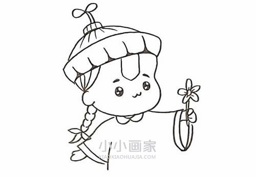 僵小鱼简笔画画法图片步骤- www.chuantongba.top