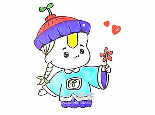 僵小鱼简笔画画法图片步骤- www.chuantongba.top