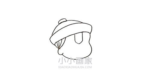 僵小鱼简笔画画法图片步骤- www.chuantongba.top