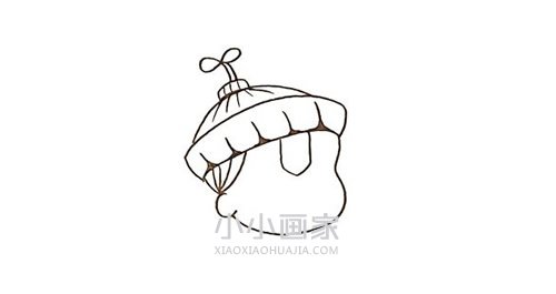 僵小鱼简笔画画法图片步骤- www.chuantongba.top