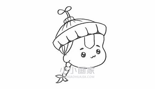 僵小鱼简笔画画法图片步骤- www.chuantongba.top