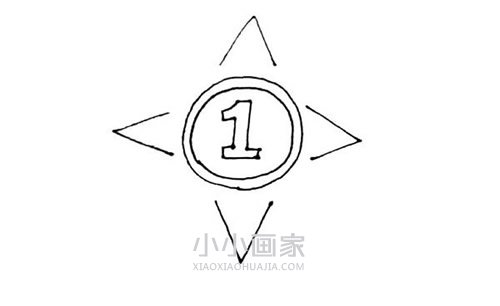 第一名奖章简笔画画法图片步骤- www.chuantongba.top
