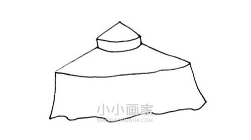 彩色蒙古包简笔画画法图片步骤- www.chuantongba.top