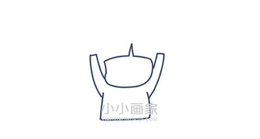 福气娃娃简笔画画法图片步骤- www.chuantongba.top