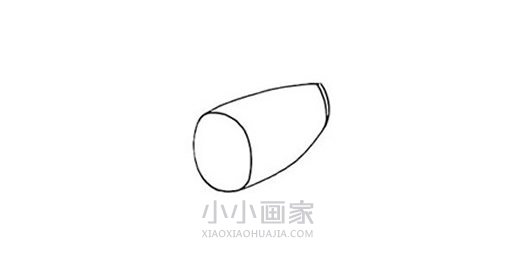 两个莲藕简笔画画法图片步骤- www.chuantongba.top