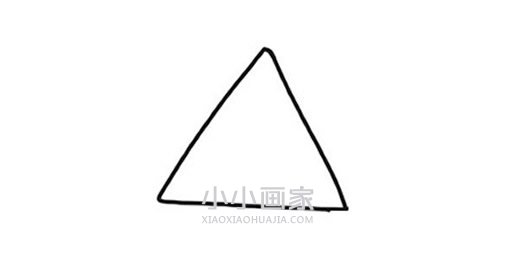 阳光下的金字塔简笔画画法图片步骤- www.chuantongba.top