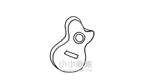 彩色吉他简笔画画法图片步骤- www.chuantongba.top