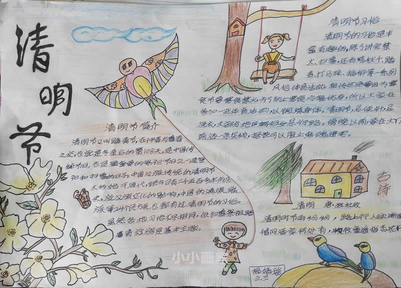 清明手抄报简单一点的内容图片三年级- www.chuantongba.top
