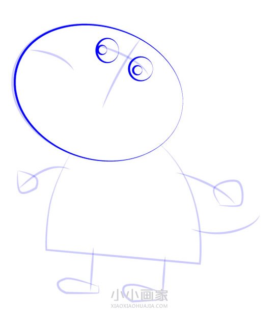 斑马佐伊简笔画画法图片步骤- www.chuantongba.top