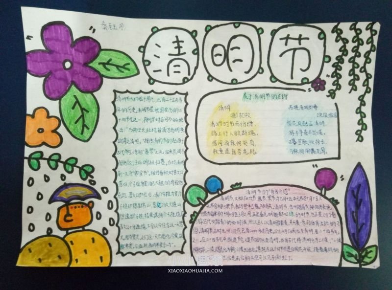 关于清明的手抄报图片内容一等奖五年级- www.chuantongba.top