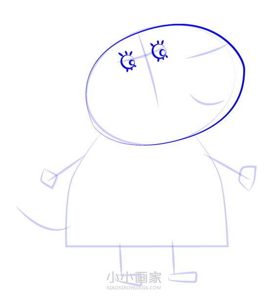 斑马佐伊的妈妈简笔画画法图片步骤- www.chuantongba.top