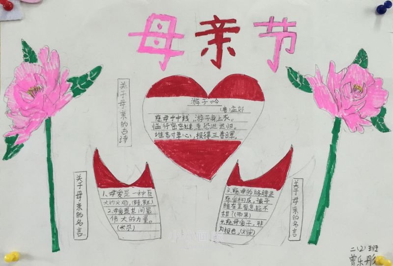 有关母亲节的手抄报创意小学生- www.chuantongba.top