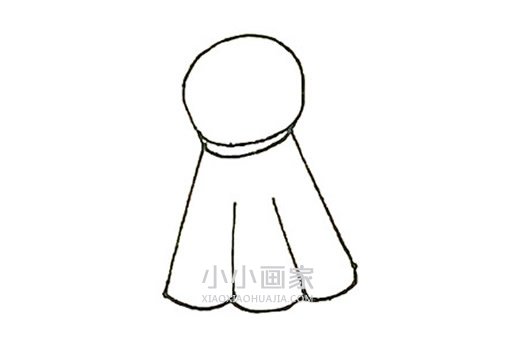 晴天娃娃简笔画画法图片步骤- www.chuantongba.top