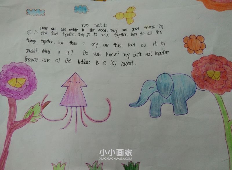 英语小故事手抄报简单小学生- www.chuantongba.top