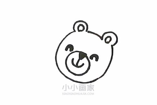 滚雪球的小兔和小熊简笔画画法图片步骤- www.chuantongba.top