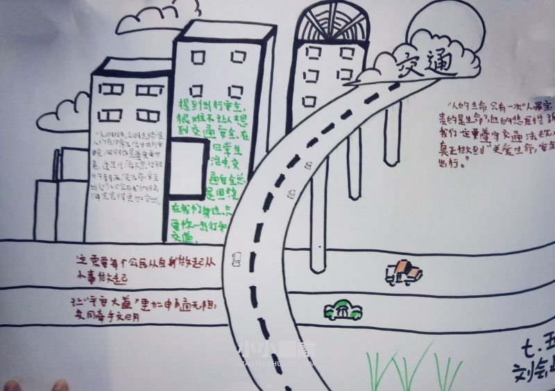 七年级冬季交通安全手抄报简单又漂亮- www.chuantongba.top