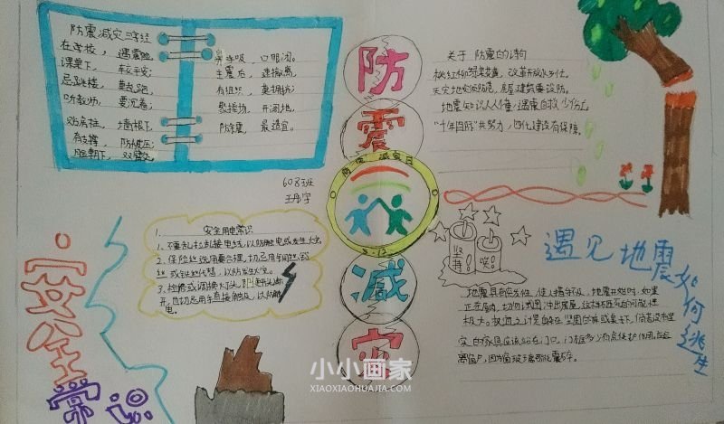 六年级安全手抄报图片简单又漂亮- www.chuantongba.top
