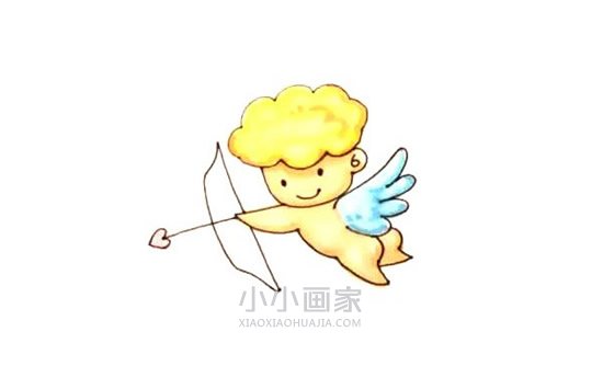 爱神丘比特简笔画画法图片步骤- www.chuantongba.top
