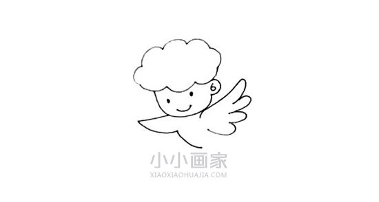爱神丘比特简笔画画法图片步骤- www.chuantongba.top