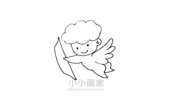爱神丘比特简笔画画法图片步骤- www.chuantongba.top